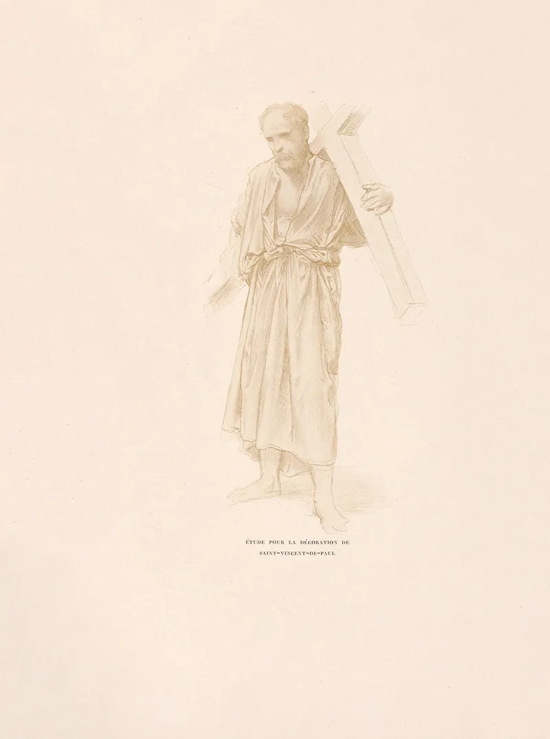 Etude Pour La Decoration De Saint Vincent De Paul
