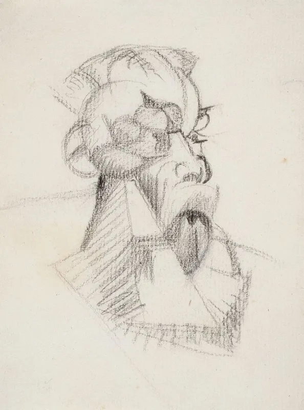 Etude Pour Le Portrait Doctave Mirbeau
