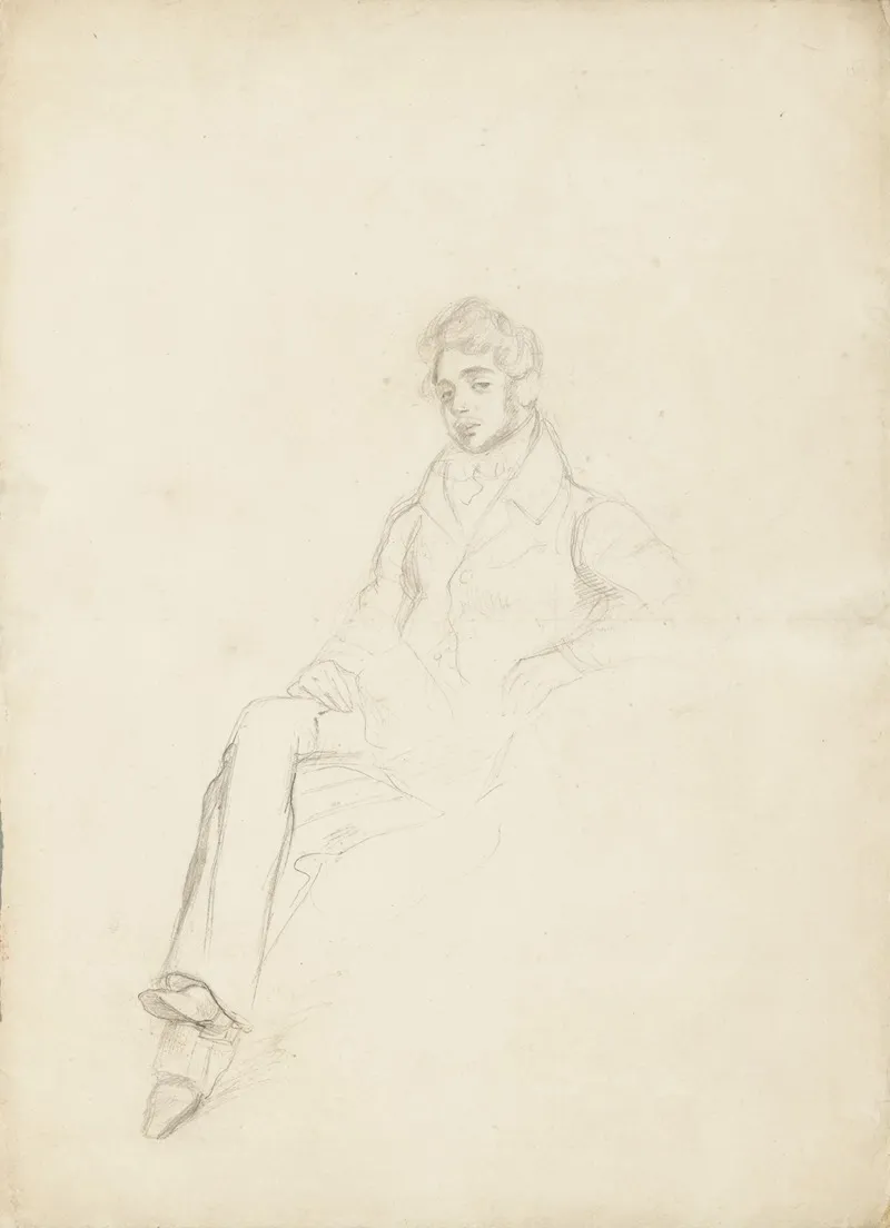 Etude Pour Le Portrait Du Comte Demidoff