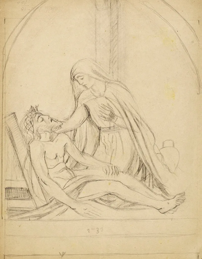 Etude Pour Une Pieta 2