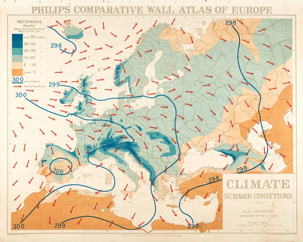 Europe Climate Summer Conditions