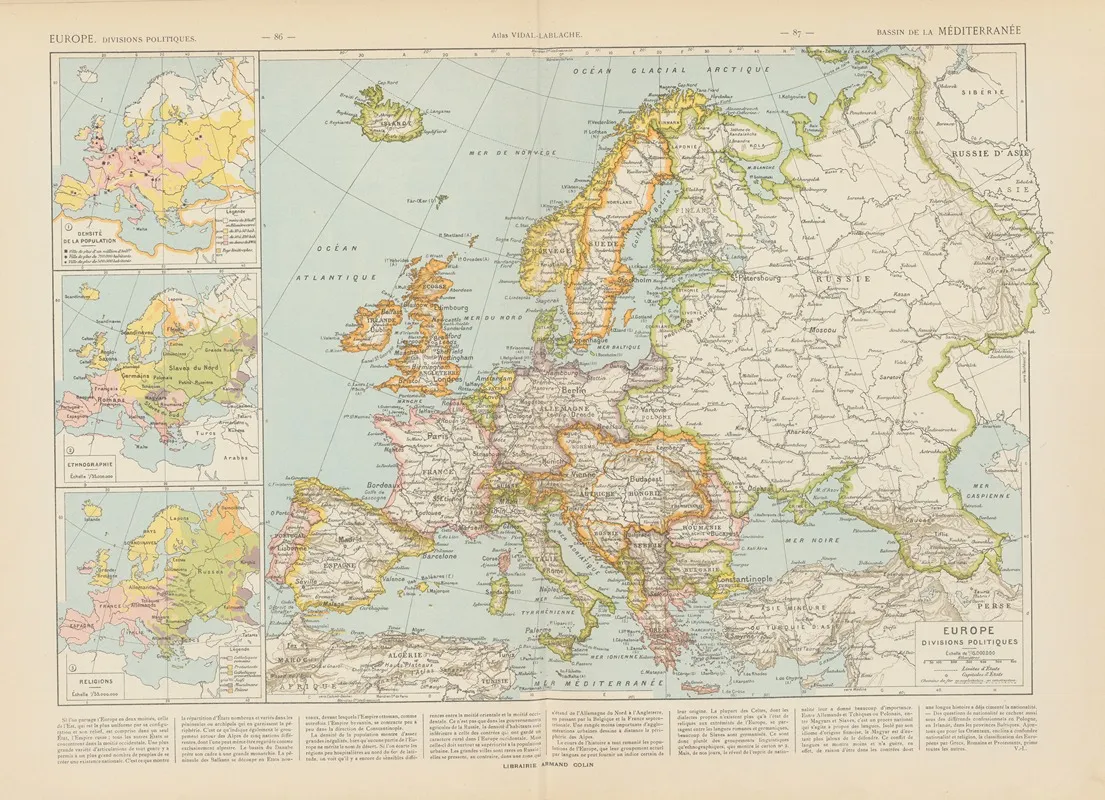 Europe Divisions Politiques