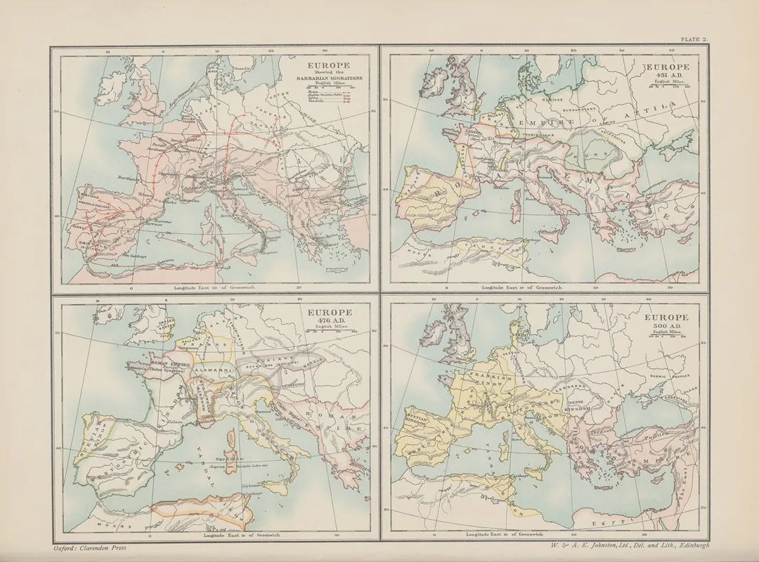 Europe‎ ‎395 by Reginald Lane Poole - Canvas Print