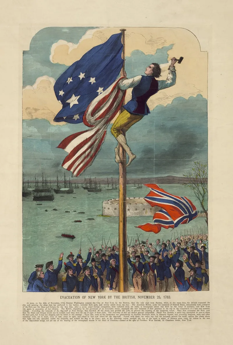 Evacuation Of New York By The British November 25 1783