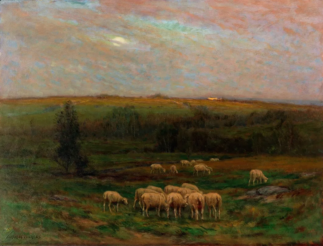 Evening After A Shower by Carleton Wiggins - Canvas Print