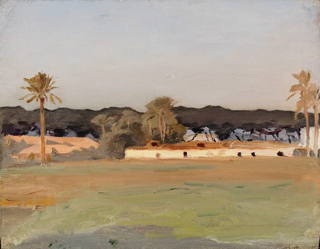 Evening From The Journey To Egypt