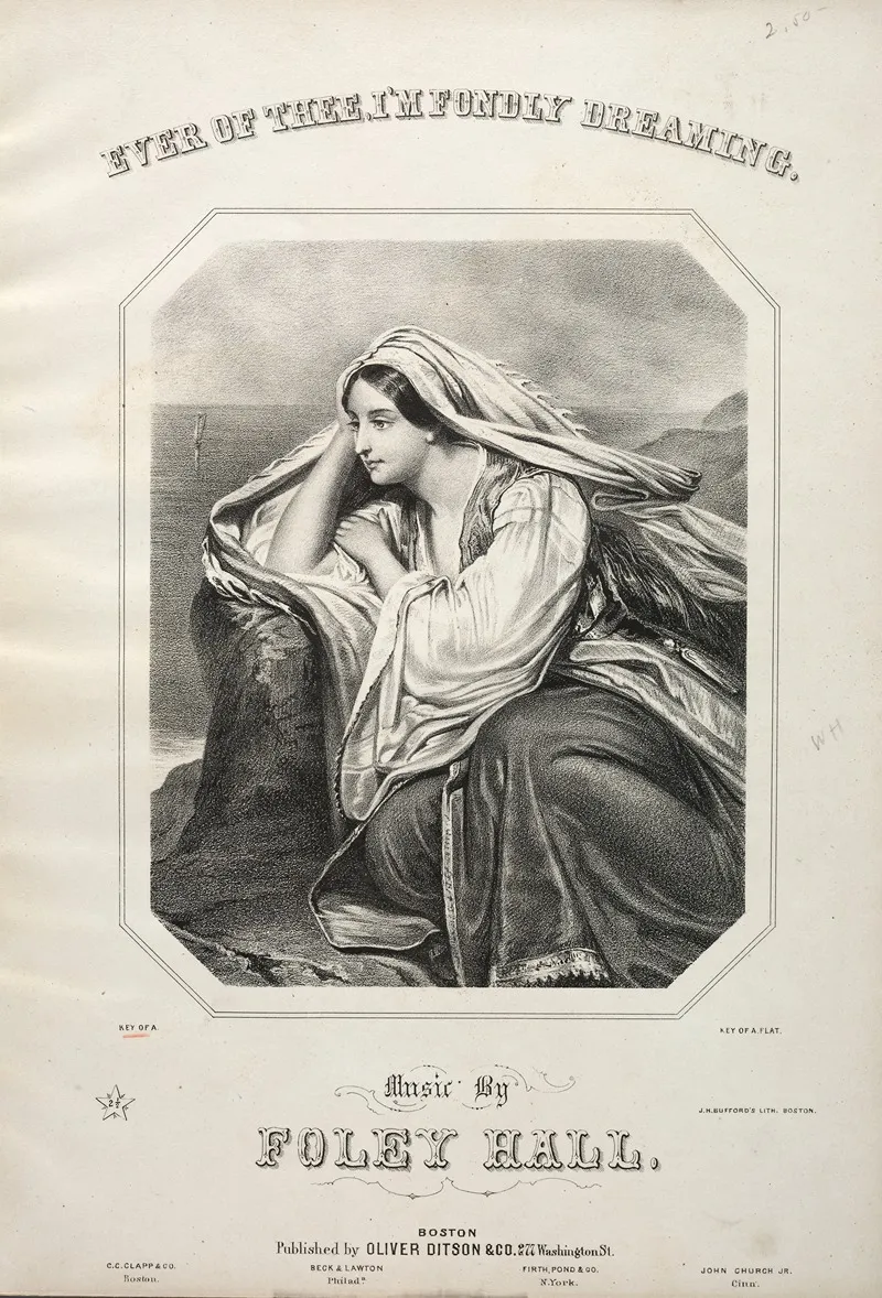 Ever Of Thee Im Fondly Dreaming Sheet Music Cover