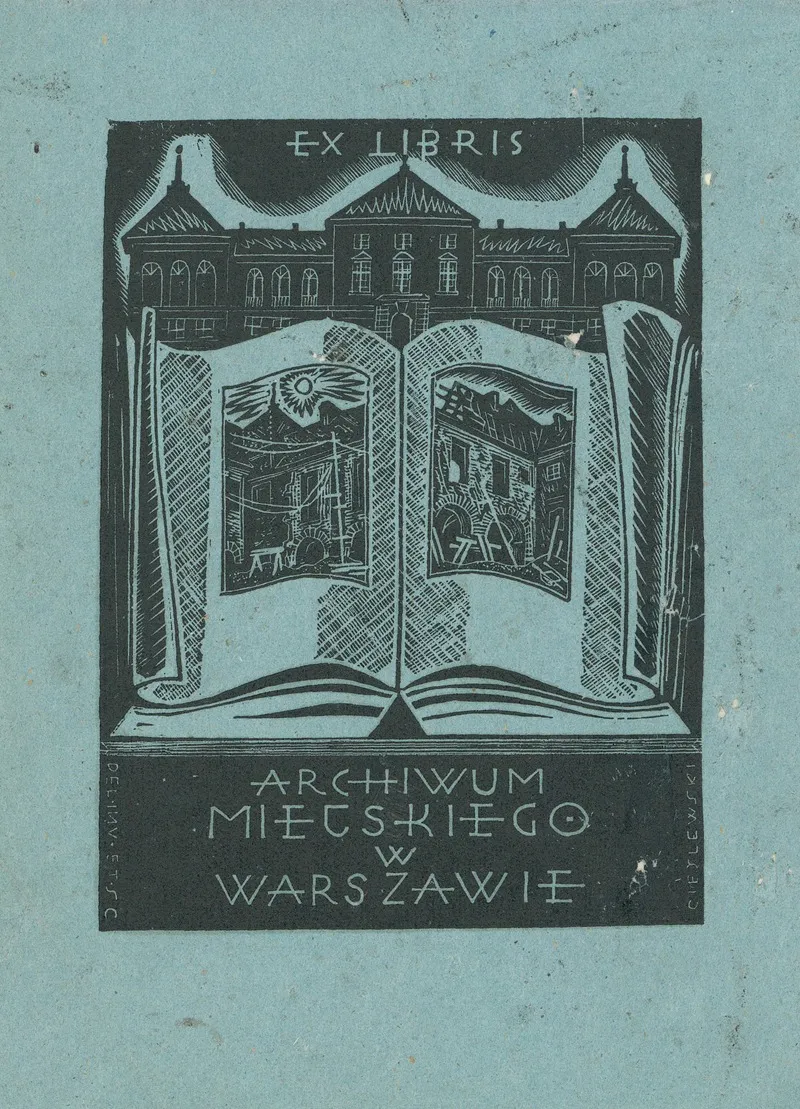 Ex Libris Archiwum Miejskiego W Warszawie 2