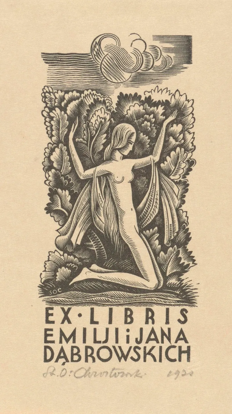 Ex Libris Emilji I Jana Dabrowskich