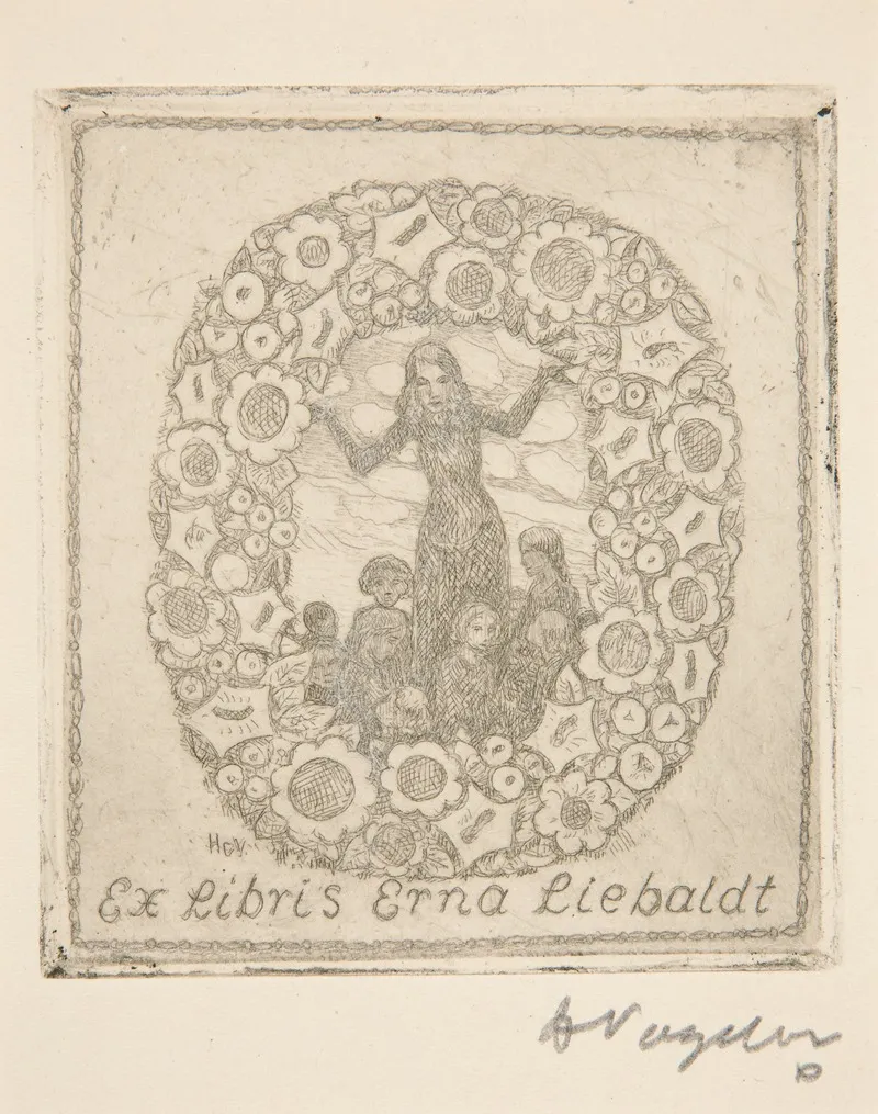 Ex Libris Erna Liebaldt