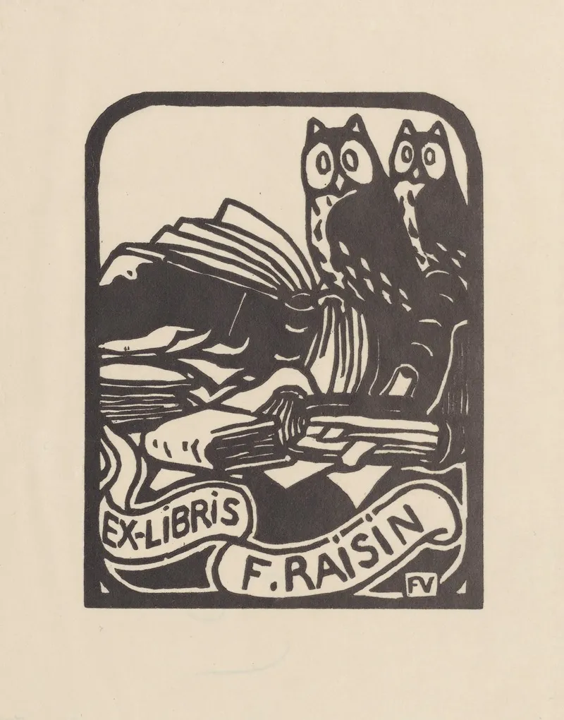 Ex Libris F Raisin