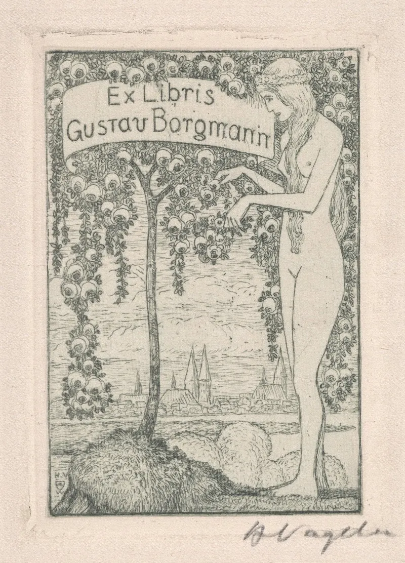 Ex Libris Gustav Borgmann
