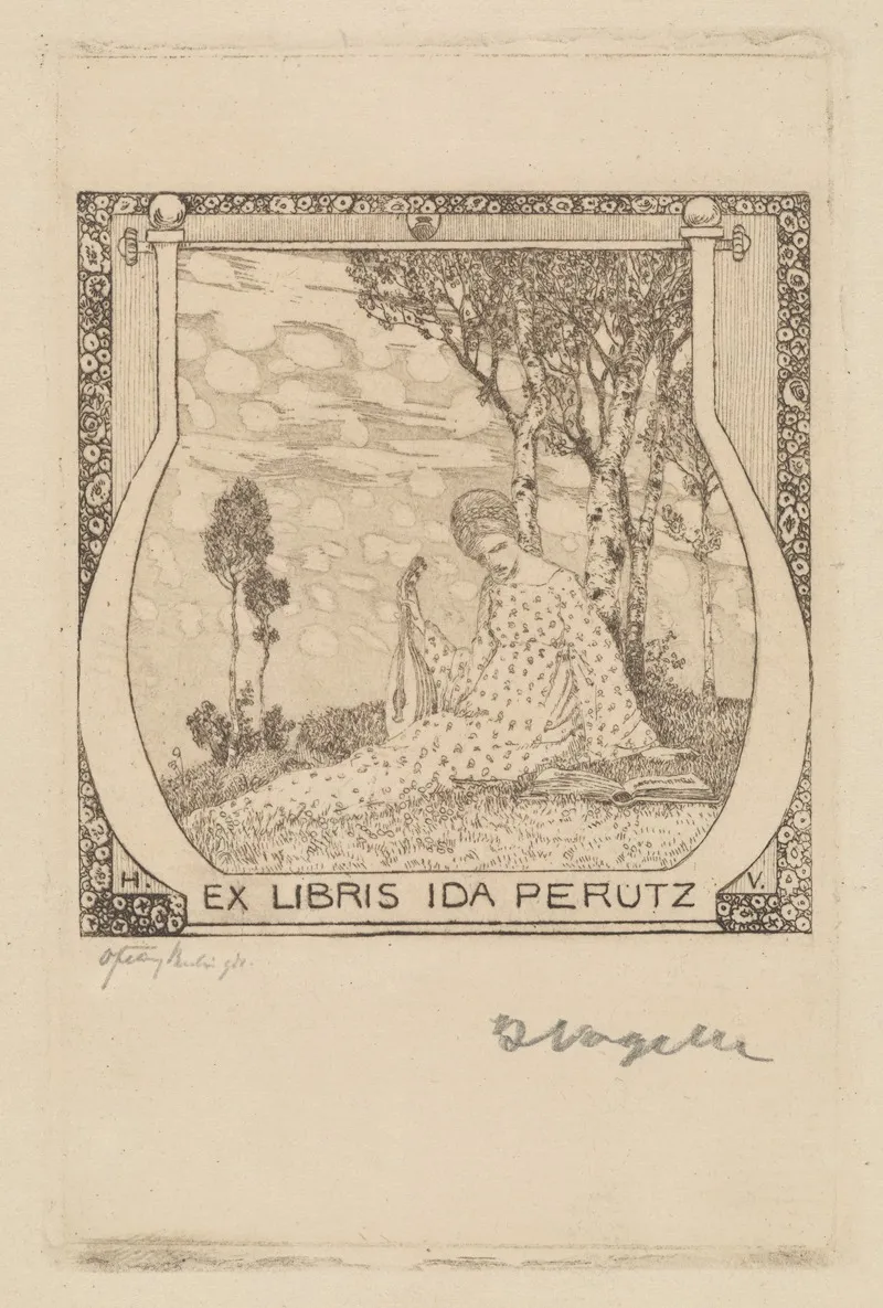 Ex Libris Ida Perutz