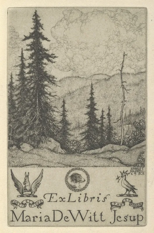 Ex Libris Maria Dewitt Jesup