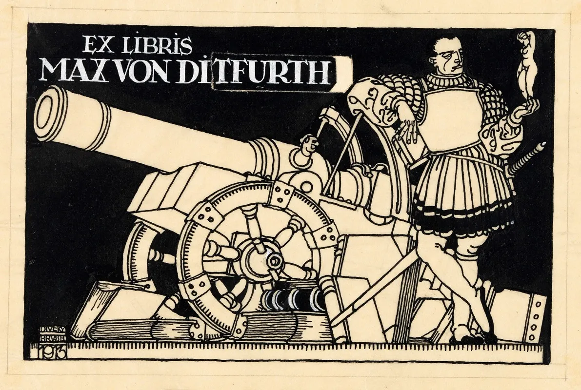 Ex Libris Max Von Ditfurth
