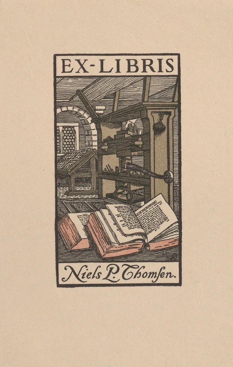 Ex Libris Niels P Thomsen 2