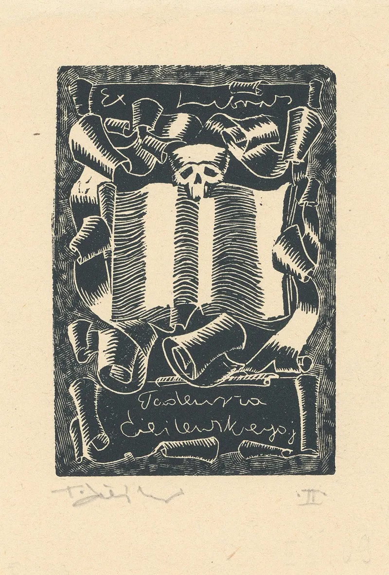 Ex Libris Tadeusza Cieslewskiego J