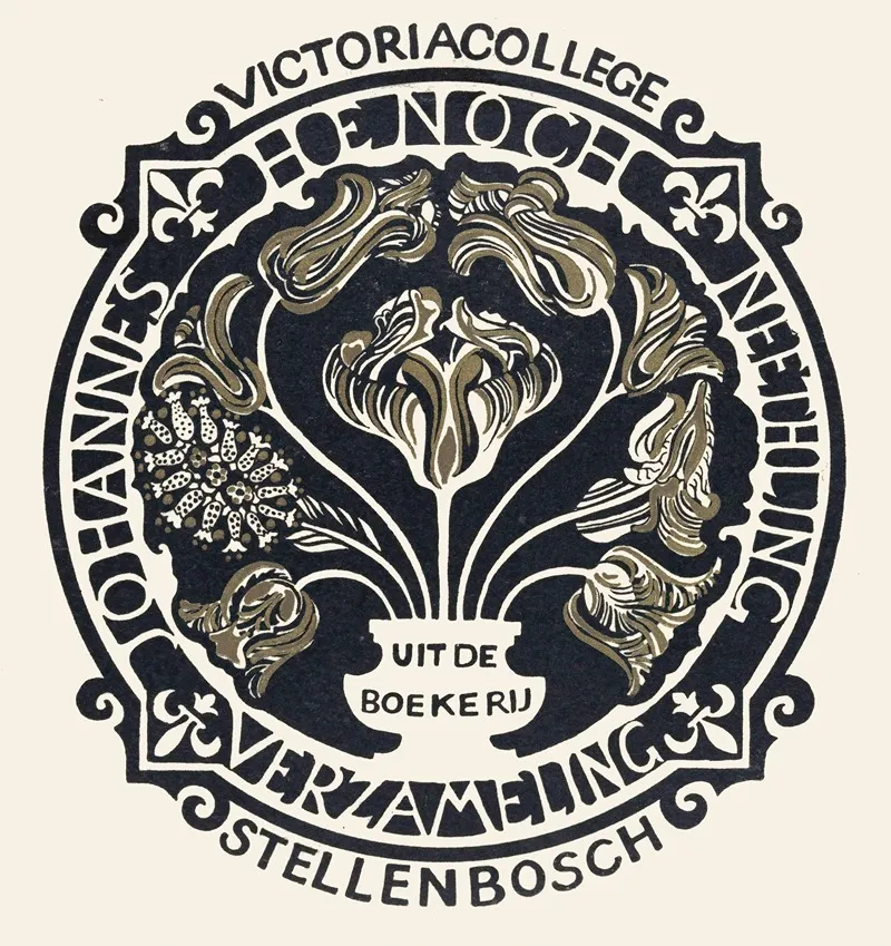 Ex Libris Van De Johannes Henoch Neethling Verzameling Ondergebracht Bij Victoria College In Stellenbosch