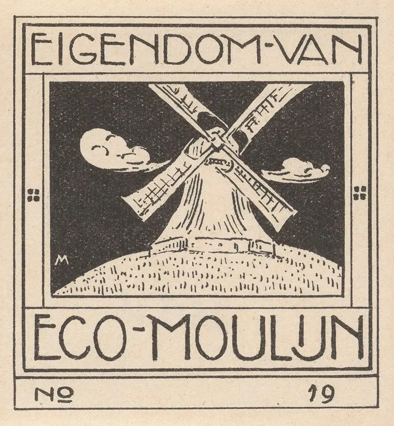 Ex Libris Van Eco Moulijn