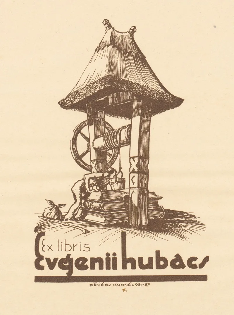 Ex Libris Van Eugen Hubac
