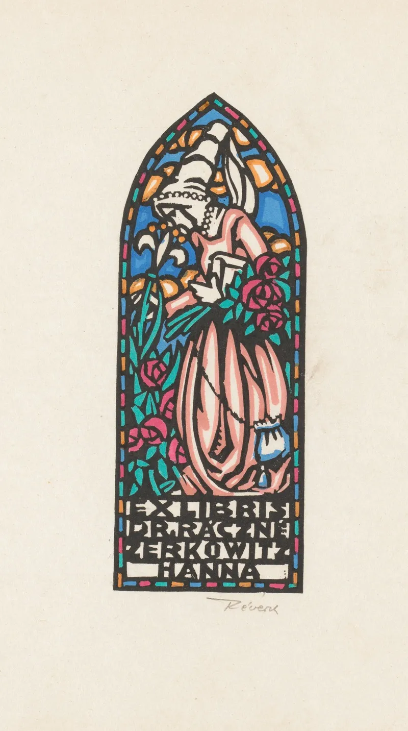 Ex Libris Van Hanna Raczne Zerkowitz 2