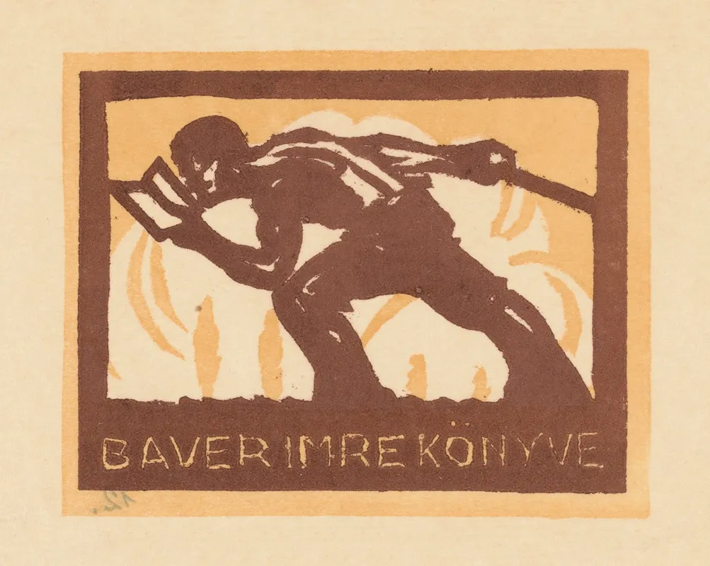 Ex Libris Van Imre Bauer 2