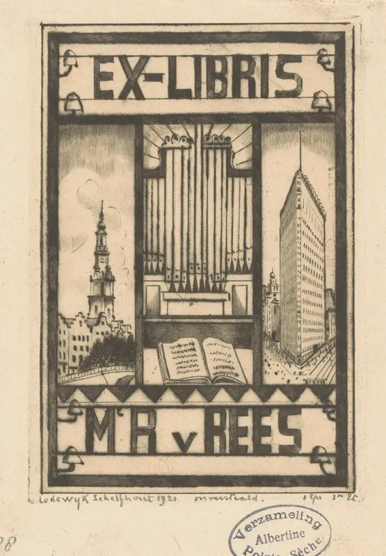 Ex Libris Van M A Van Rees