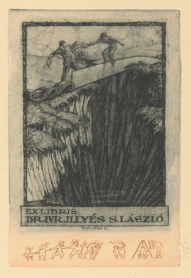 Ex Libris Van Sandor Laszlo Illyes