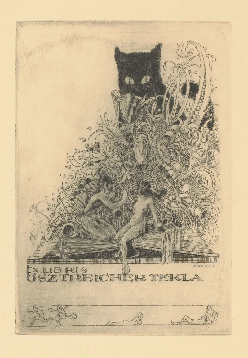 Ex Libris Van Tekla Osztreicher