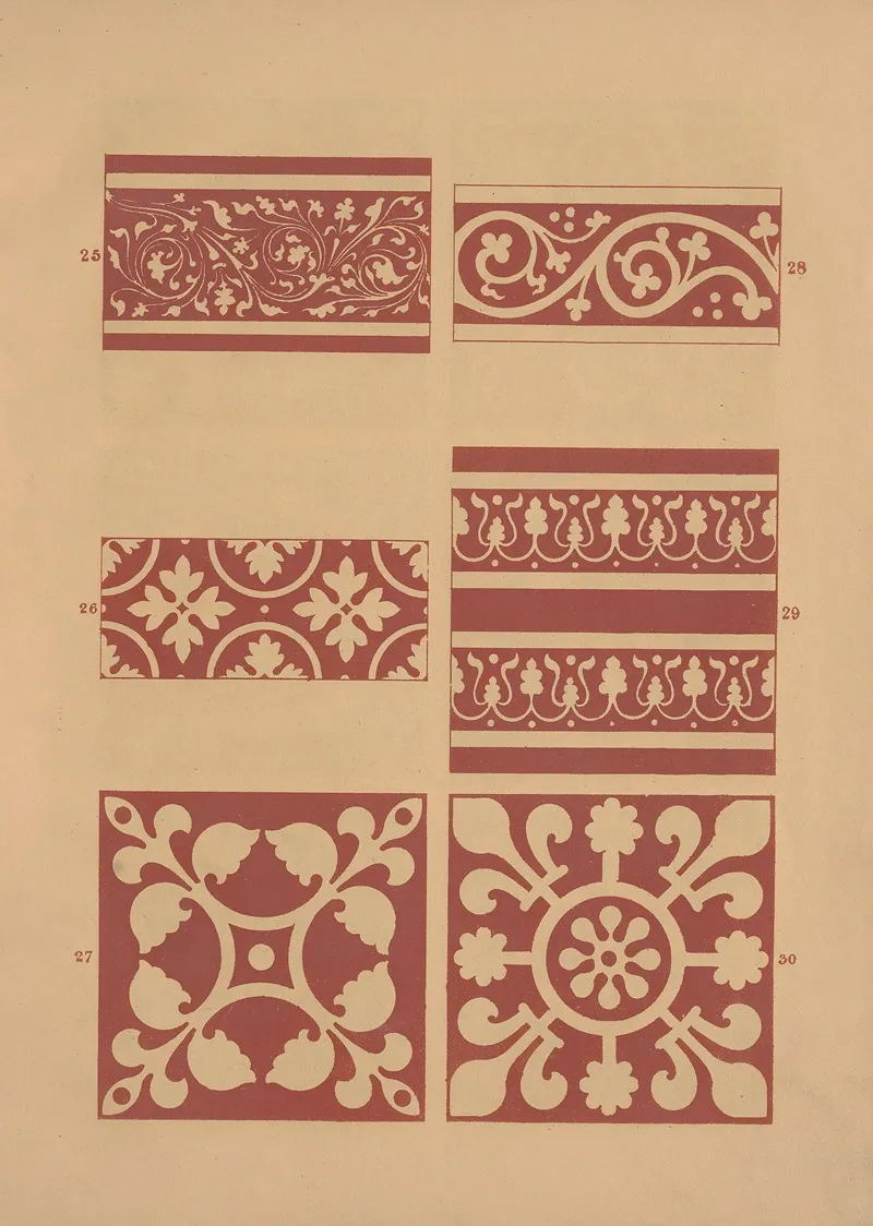 Examples Of Encaustic Tiles Pl 04