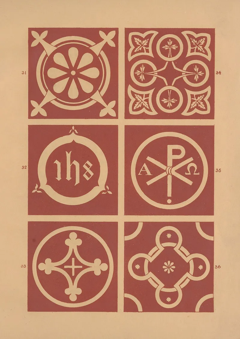 Examples Of Encaustic Tiles Pl 05