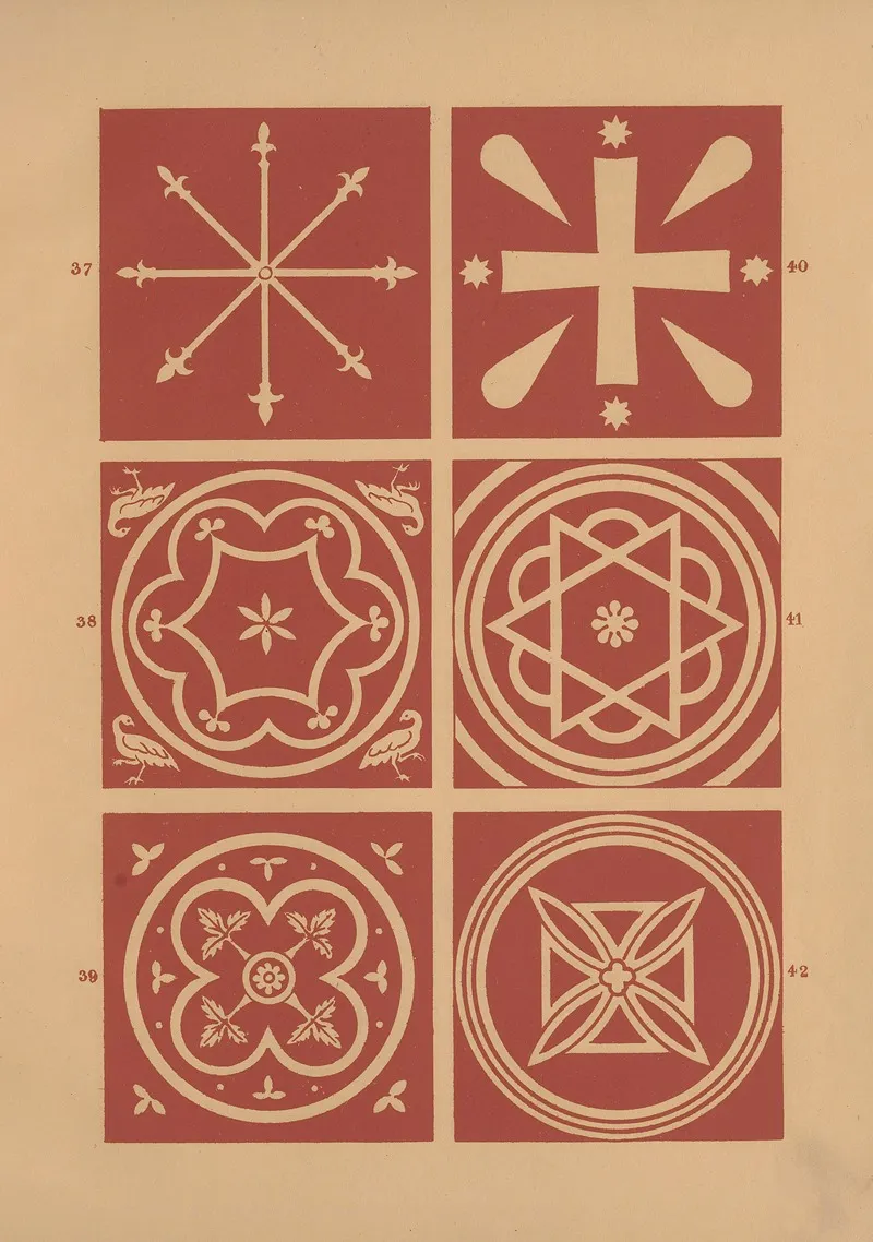 Examples Of Encaustic Tiles Pl 06