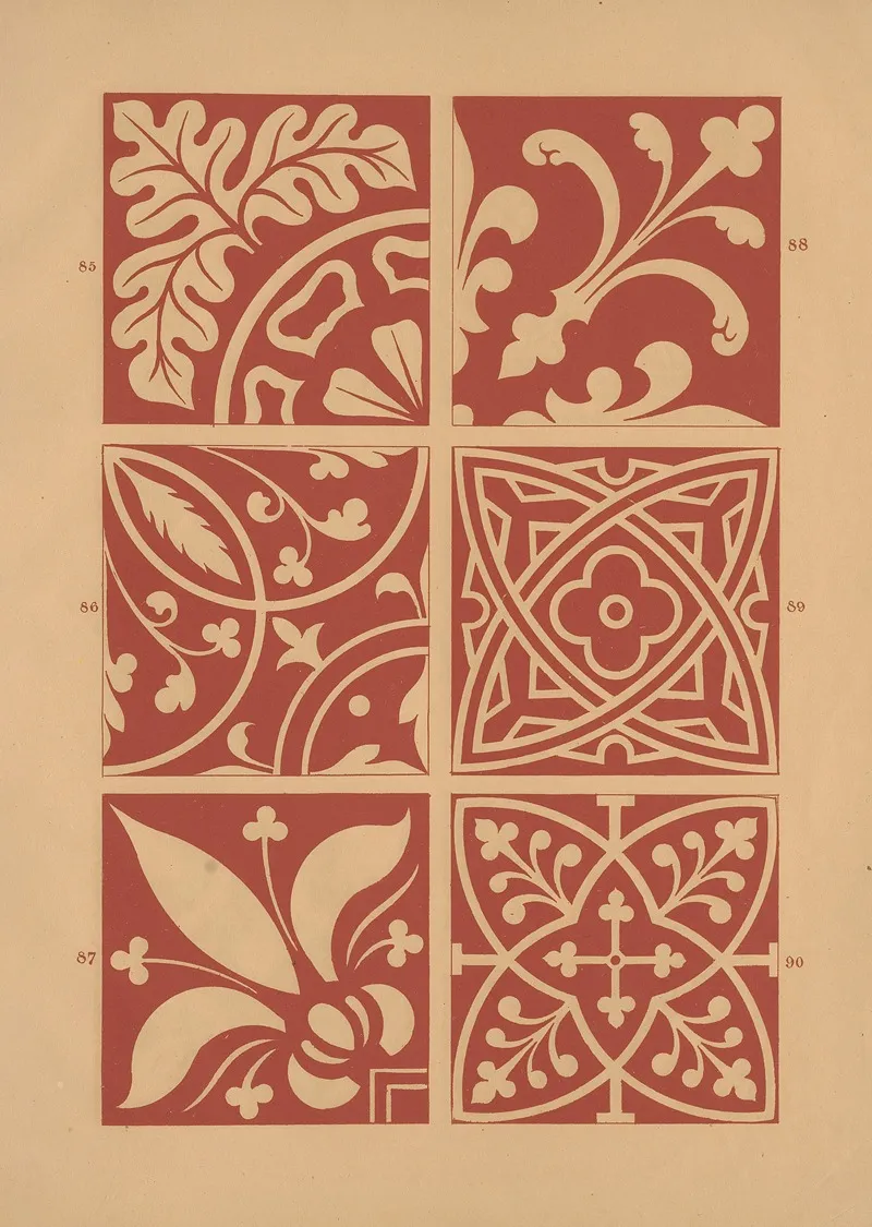 Examples Of Encaustic Tiles Pl 14