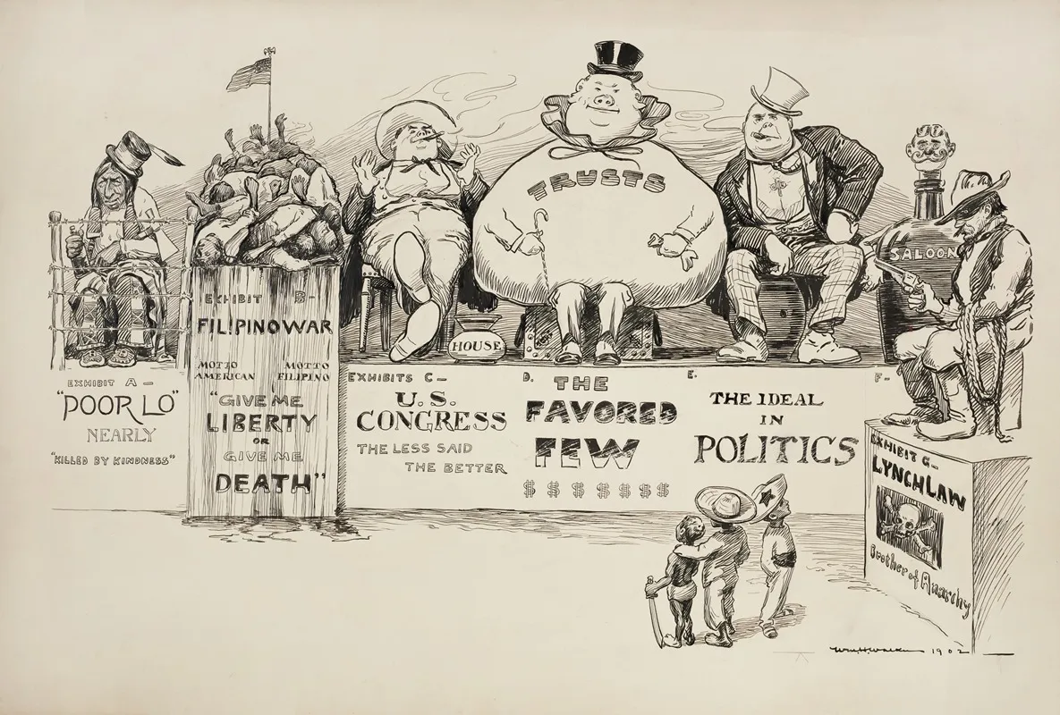 Exhibits On Problems In The United States