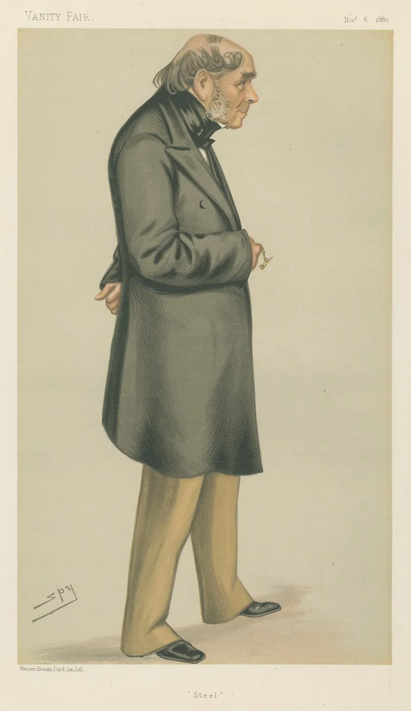 Explorers And Inventors Steel Sir Henry Bessemer 6 November 1880