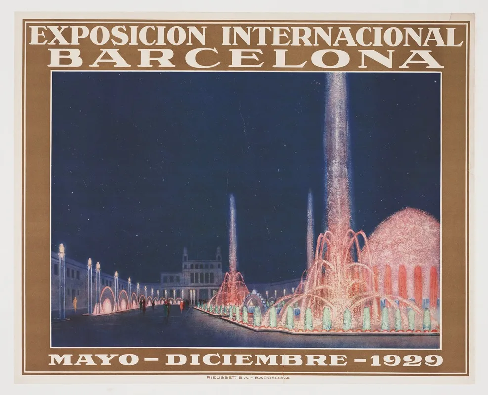 Exposicion Internacional Barcelona 1929