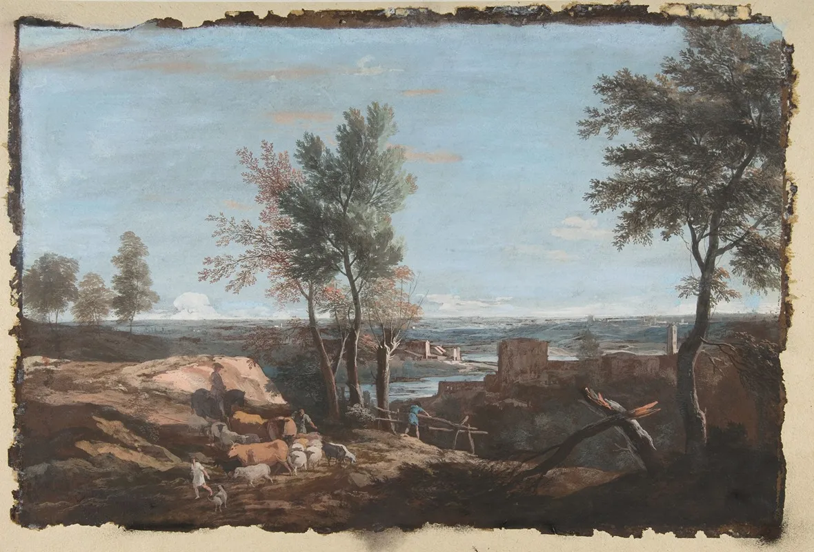 Extensive Pastoral Landscape