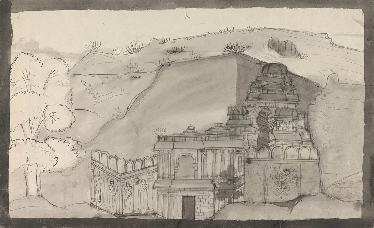 Exterior View Of Keylas Kailasanatha 3