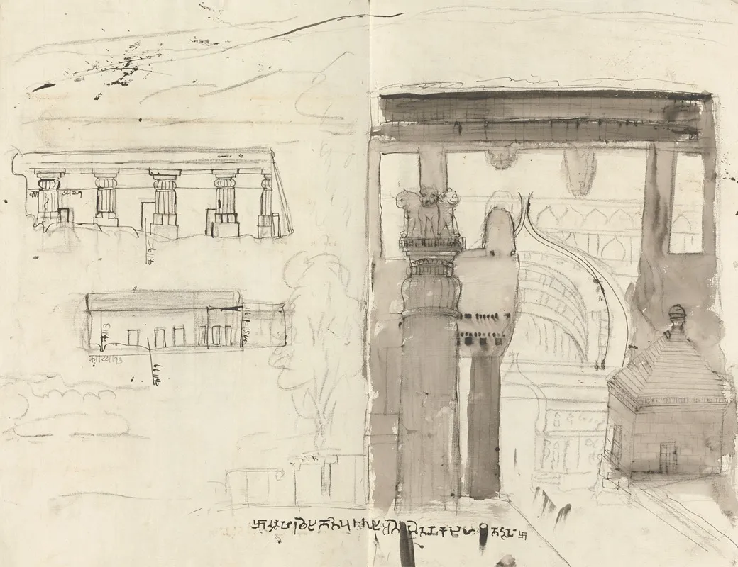Exterior View Of The Temple At Ekvera Karle