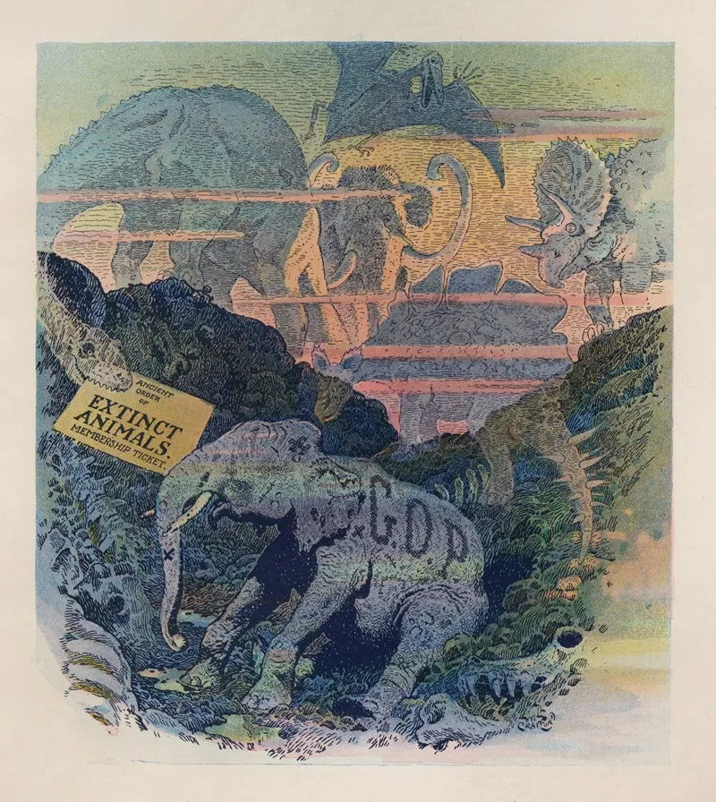 Extinct by Will Crawford - Canvas Print