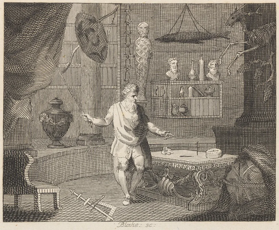 Fable Xvi The Pin And The Needle by John Wootton - Canvas Print