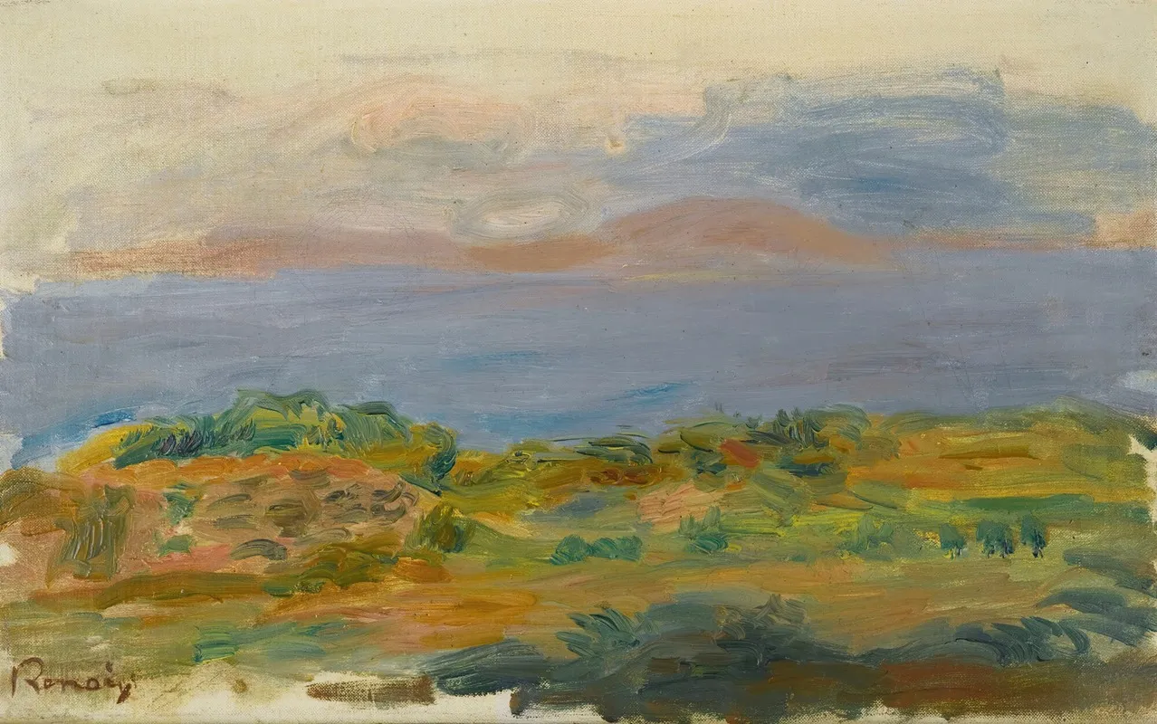 Falaise Verte Et Mer