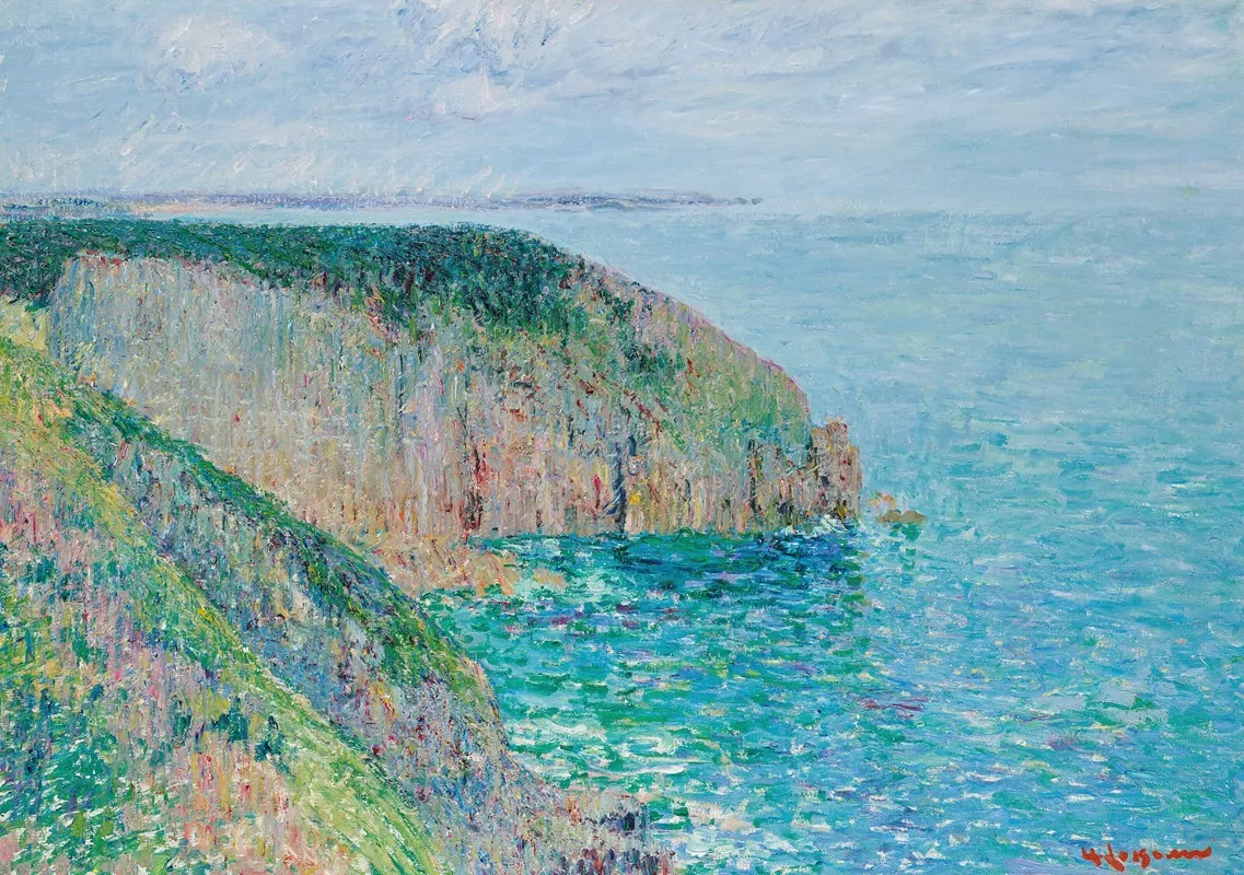 Falaises by Gustave Loiseau - Canvas Print
