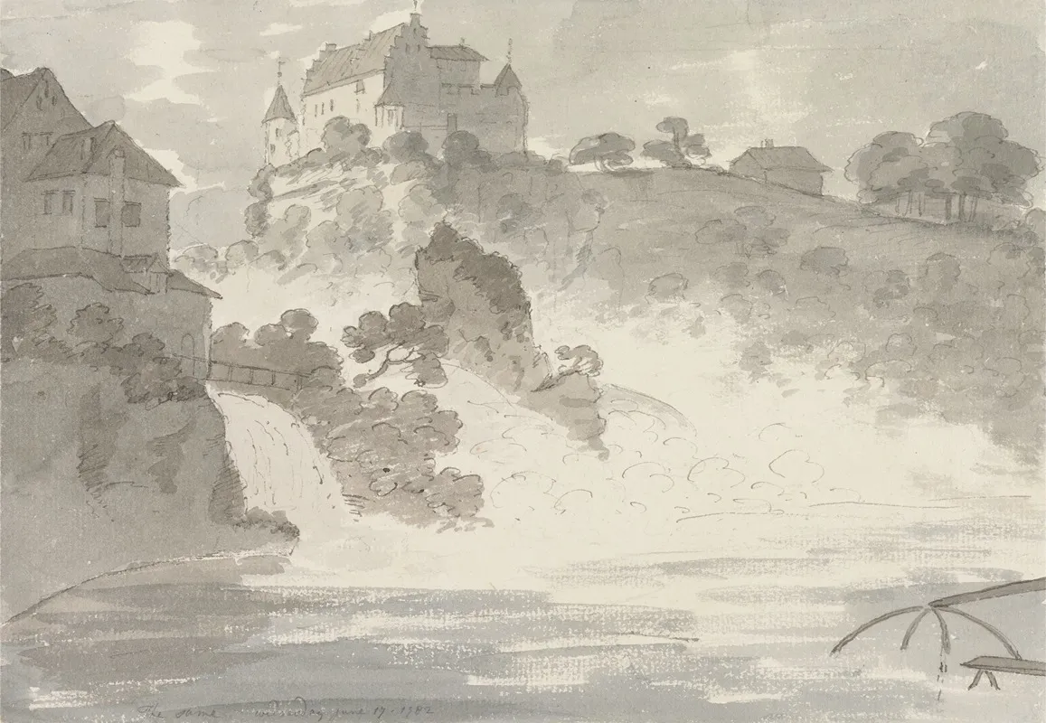 Falls At Schaffhausen