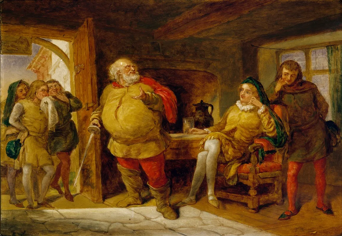 Falstaff At The Boars Head Tavern