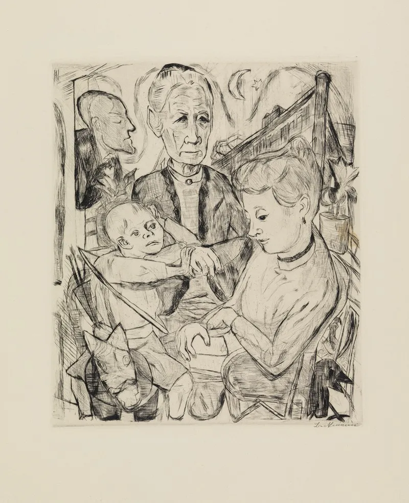 Familienszene Familie Beckmann