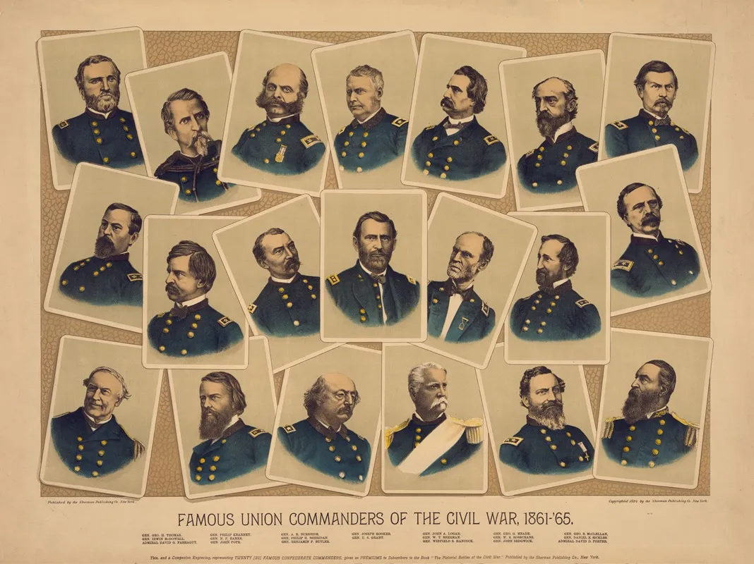 Famous Union Commanders Of The Civil War 1861 65