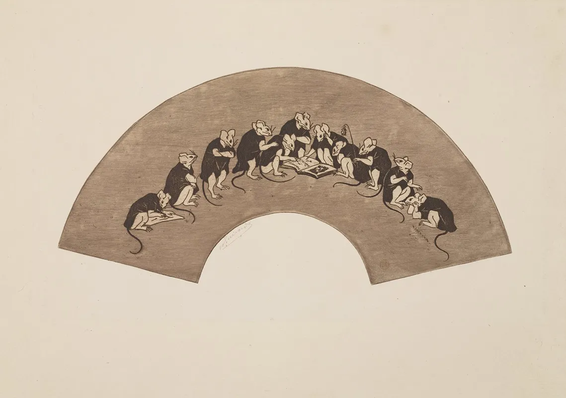 Fan With Mice