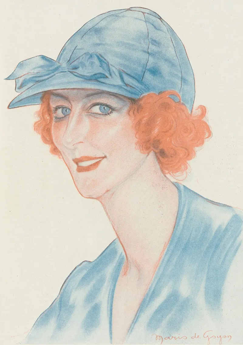 Fanny Heldy by Mario de Goyon - Canvas Print