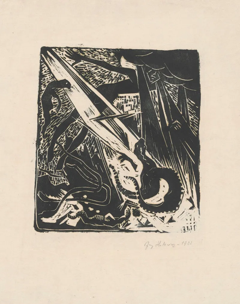 Fantasy 9 by Jerzy Hulewicz - Canvas Print